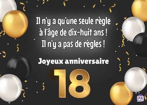 Texte anniversaire 18 ans : Les meilleures idées。